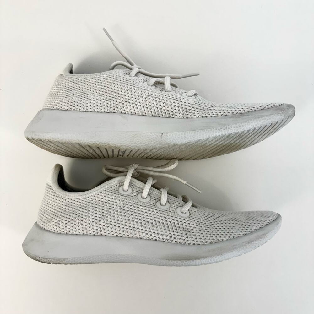 Allbirds Tree Runners Athletic Everyday Shoes Lace-Up Sneakers White Women's 10 - Picture 3 of 8